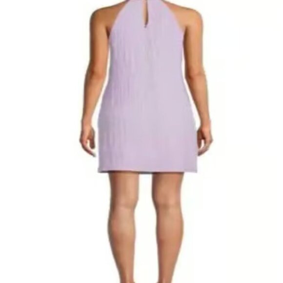 Adrienne Landau Crinkle Mini Sheath Dress - Picture 2 of 2